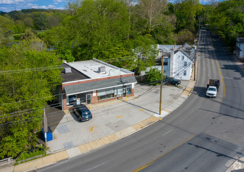 600-602 Bethlehem Pike, Glenside, PA for lease - Aerial - Image 3 of 4