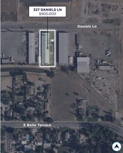 327 Daniels Ln, Bakersfield, CA - AERIAL  map view