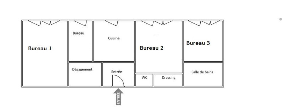 Bureau dans Villeurbanne à vendre - Photo du bâtiment - Image 1 de 4