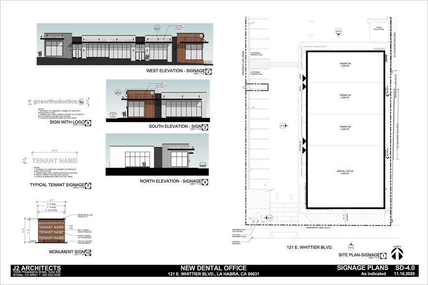 121 E Whittier Blvd, La Habra, CA à louer - Photo du bâtiment - Image 3 de 4