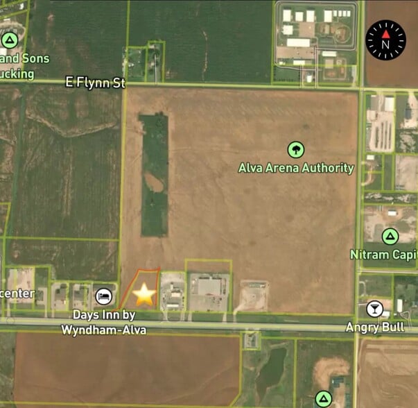 East Oklahoma Blvd, Alva, OK à vendre - Aérien - Image 3 de 10