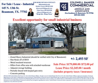 More details for 145 N 13th St, Beaumont, TX - Industrial for Sale
