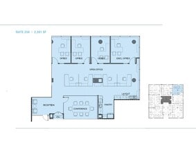 8521 Leesburg Pike, Vienna, VA à louer Plan d’étage- Image 1 de 1