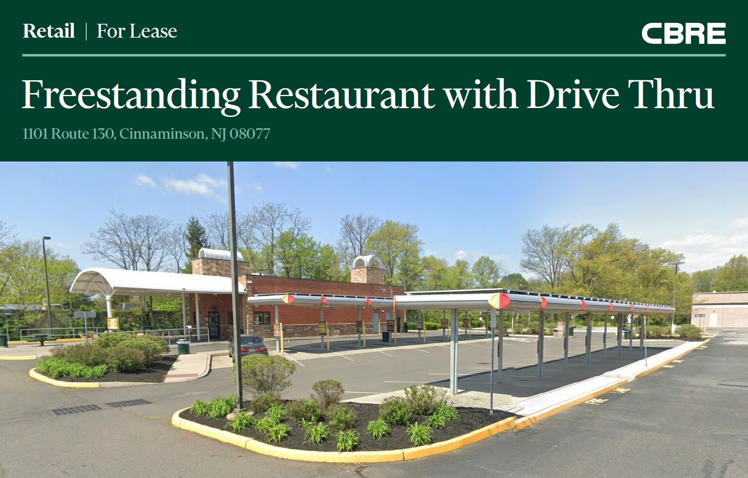 1101 Route 130 S, Cinnaminson, NJ for lease Building Photo- Image 1 of 1