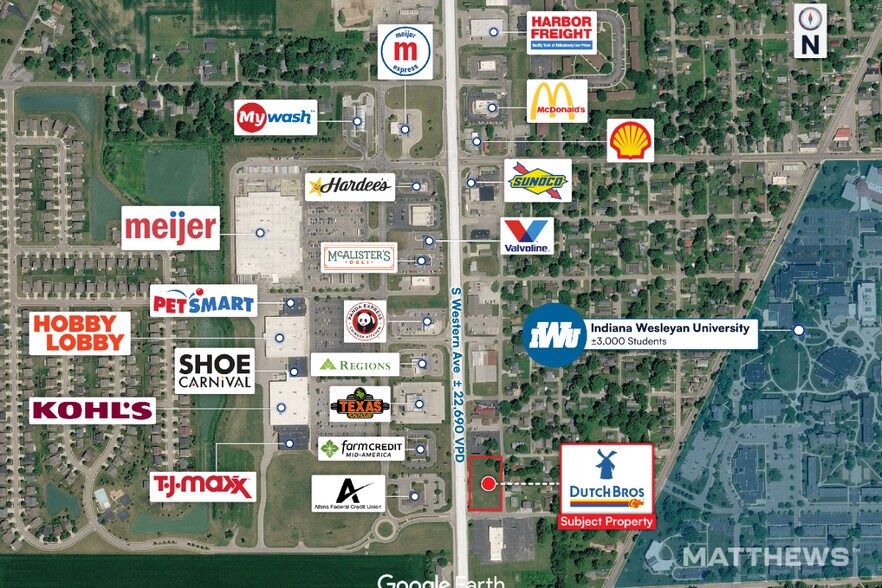 4325 S Western Ave, Marion, IN à vendre - Photo du bâtiment - Image 3 de 4