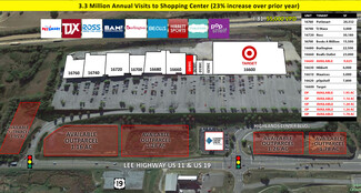 Plus de détails pour Lee Highway Outparcels – Terrain à vendre, Bristol, VA