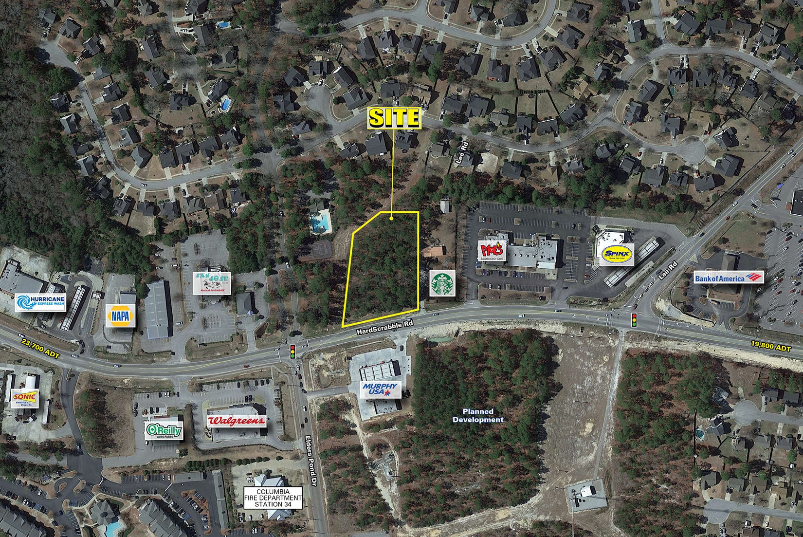 000 Hardscrabble Rd, Columbia, SC for lease Aerial- Image 1 of 5
