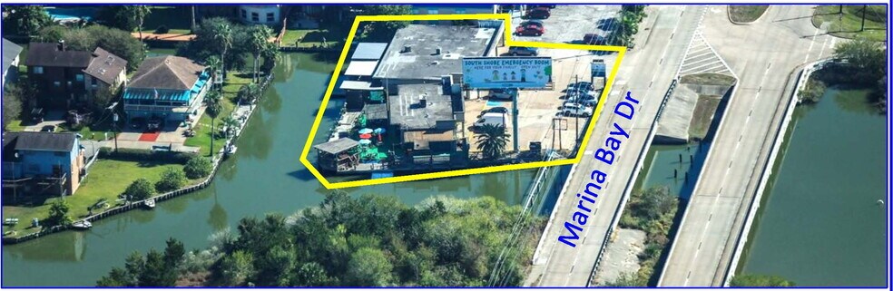 616-624 Marina Bay Dr, Kemah, TX à vendre - Photo du bâtiment - Image 3 de 20