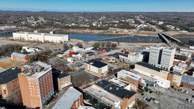 530 Main St, Danville, VA - AÉRIEN  Vue de la carte