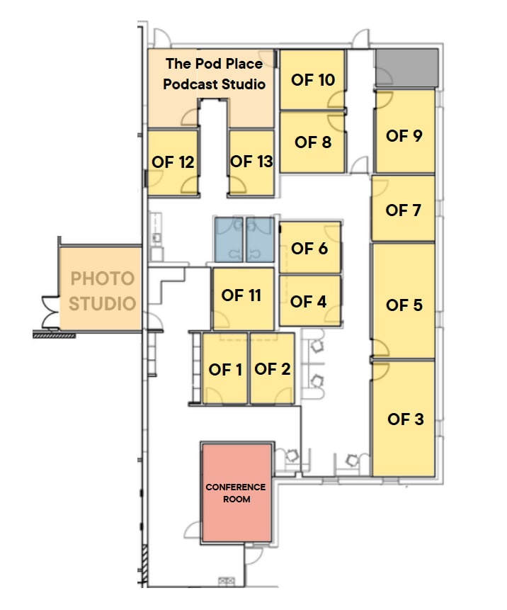 900 Pressley Rd, Charlotte, NC à louer Plan d’étage- Image 1 de 1