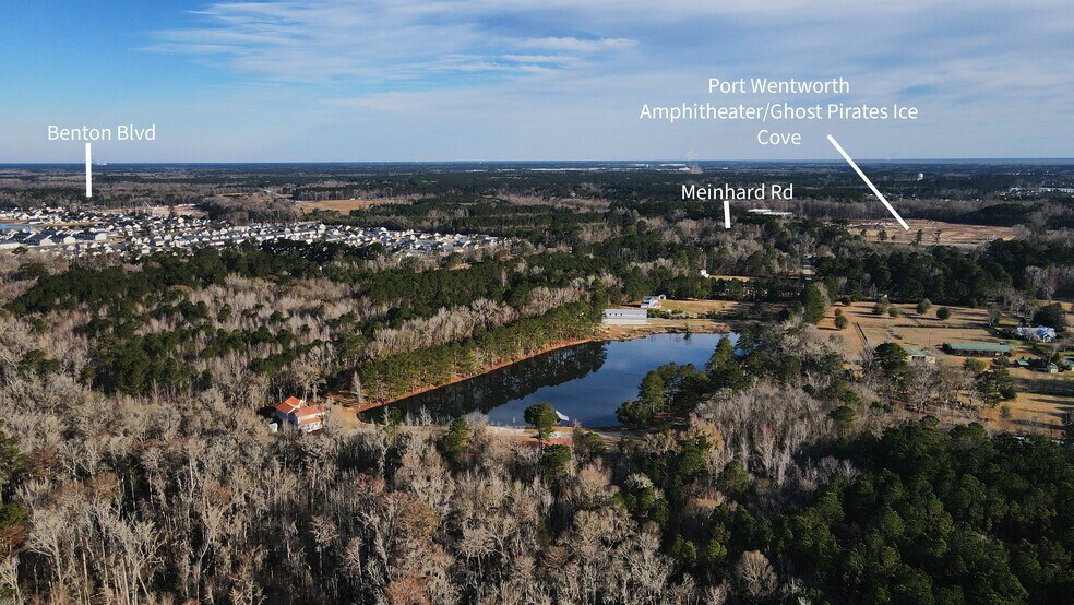 617 Meinhard Rd, Port Wentworth, GA à vendre - Aérien - Image 3 de 6