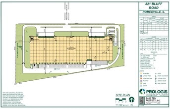 821 Bluff Rd, Romeoville, IL for lease Site Plan- Image 1 of 2
