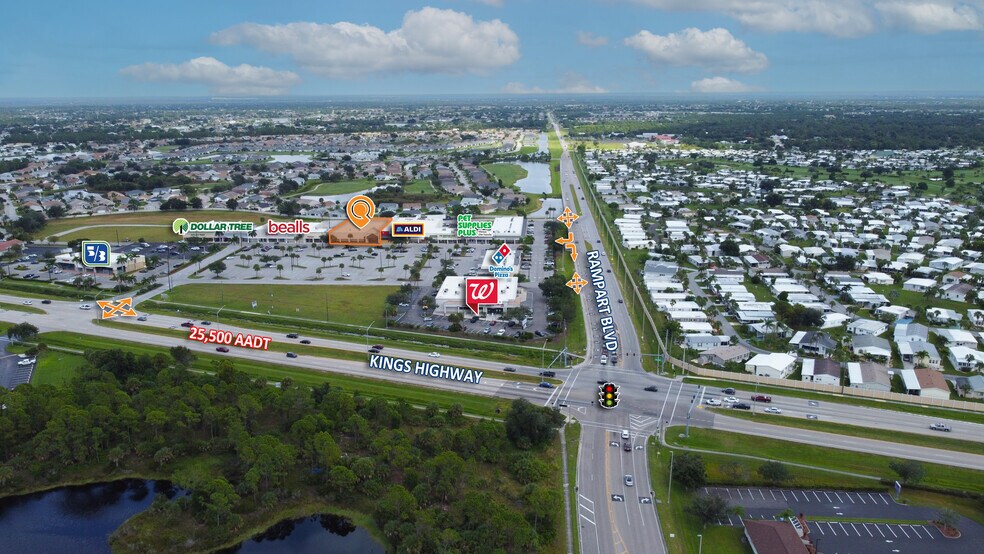 1928-2000 Kings Hwy, Port Charlotte, FL à louer - Photo du bâtiment - Image 2 de 2