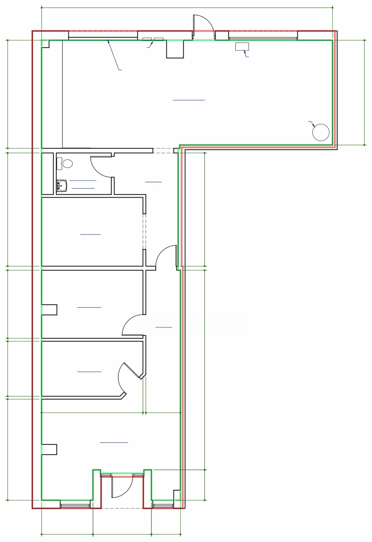 203 Capcom Ave, Wake Forest, NC for lease Floor Plan- Image 1 of 1