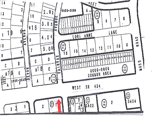 201 W SR 434, Winter Springs, FL à louer - Plan cadastral - Image 2 de 82