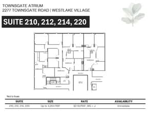 2277 Townsgate Rd, Westlake Village, CA for lease Floor Plan- Image 2 of 7