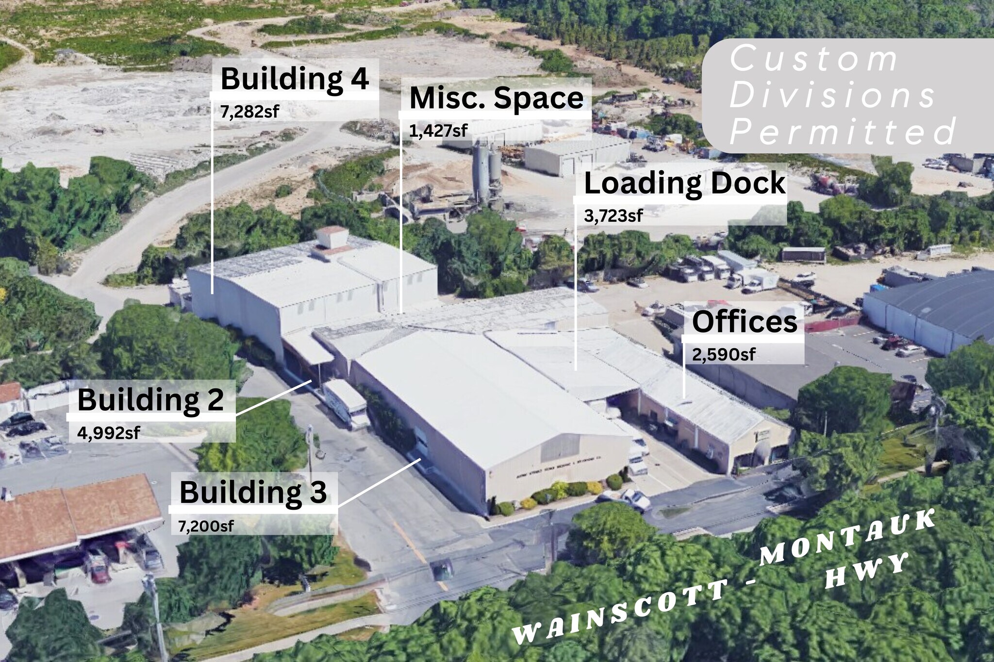 342 Montauk Hwy, Wainscott, NY for lease Aerial- Image 1 of 8