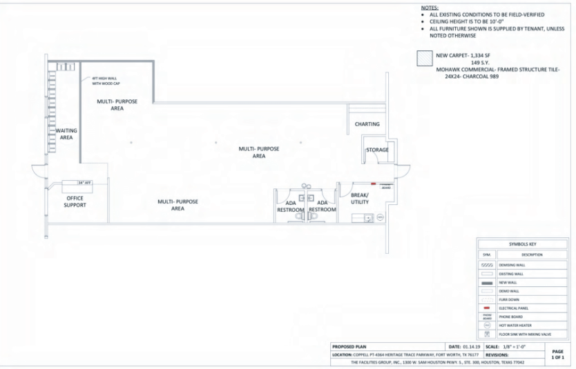 4364 Heritage Trace Pky, Fort Worth, TX for lease - Floor Plan - Image 3 of 14