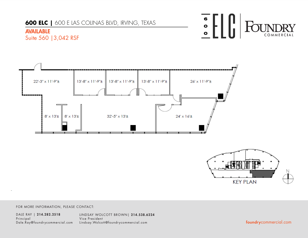 600 E Las Colinas Blvd, Irving, TX à louer Plan d  tage- Image 1 de 2