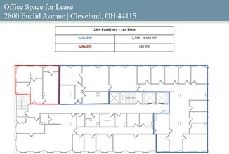 2728 Euclid Ave, Cleveland, OH for lease Interior Photo- Image 1 of 1
