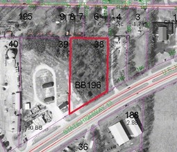 4035 W Sunshine St, Springfield, MO - aerial  map view