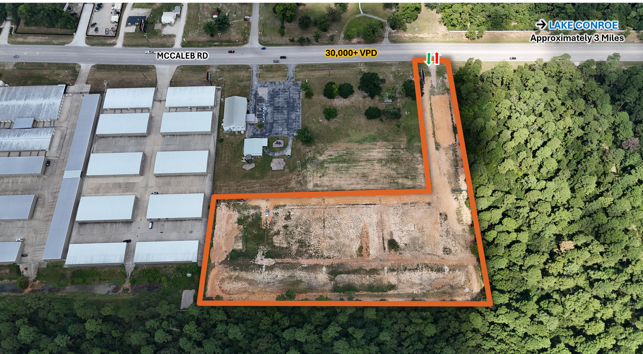 1631 McCaleb rd, Montgomery, TX for lease Aerial- Image 1 of 4