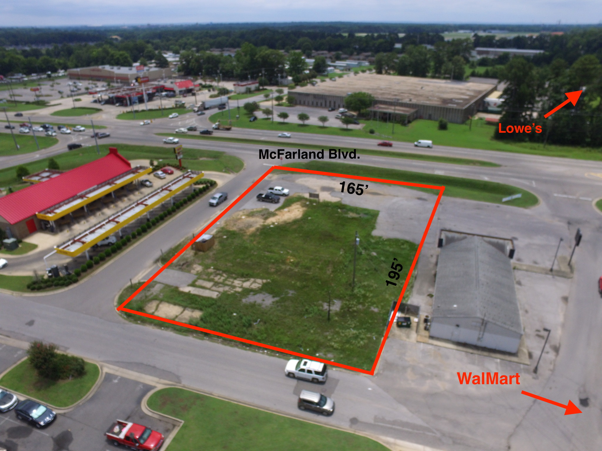 5500 Blk Mcfarland Blvd, Northport, AL for lease Aerial- Image 1 of 4