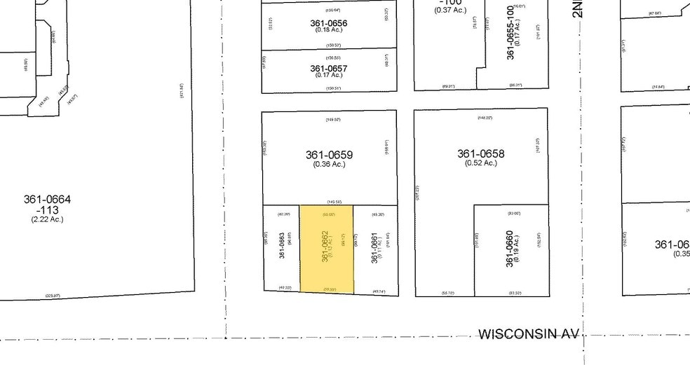 230-234 W Wisconsin Ave, Milwaukee, WI à louer - Plan cadastral - Image 2 de 3