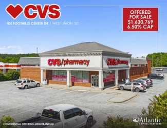 More details for 105 Foothills Center Dr, West Union, SC - Retail for Sale