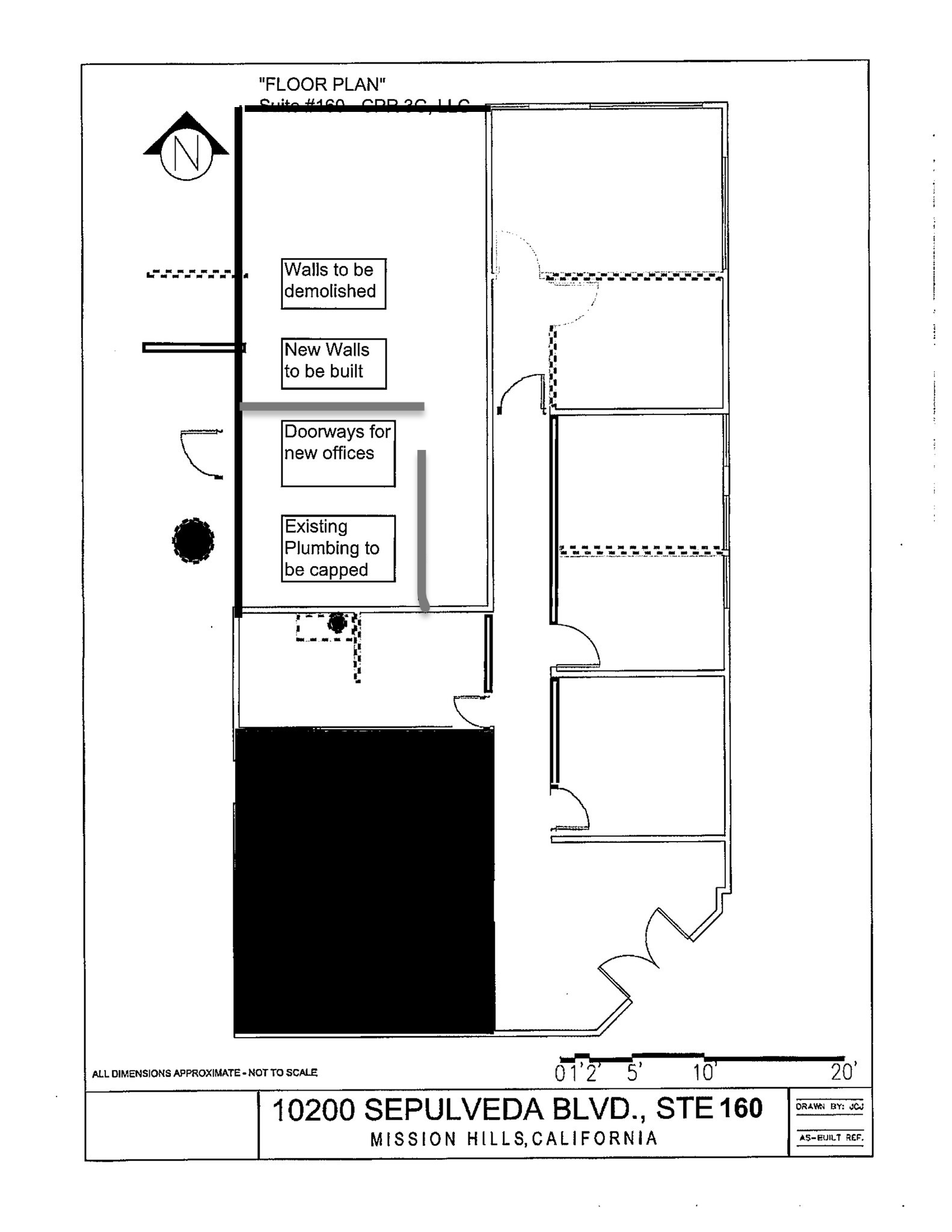 10200 Sepulveda Blvd, Mission Hills, CA à louer Plan d  tage- Image 1 de 13