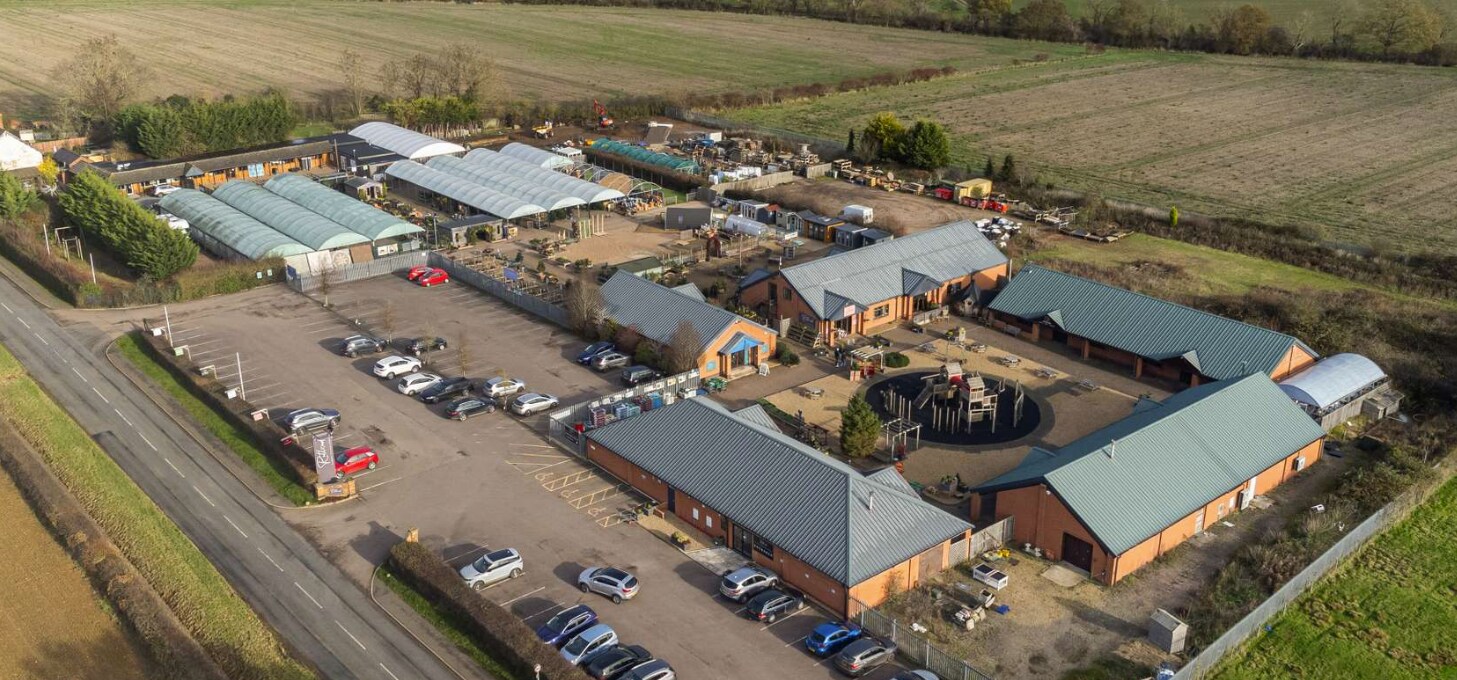 Ashwell Rd, Oakham à vendre Aérien- Image 1 de 2