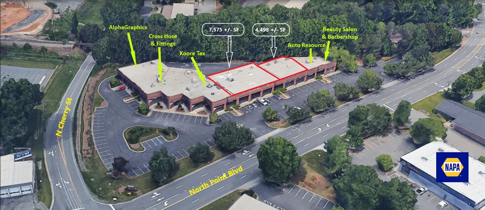 8100 North Point Blvd, Winston-Salem, NC à louer - Aérien - Image 2 de 12