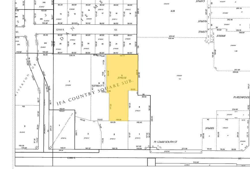 1864 W 12600 S, Riverton, UT for sale - Plat Map - Image 1 of 1