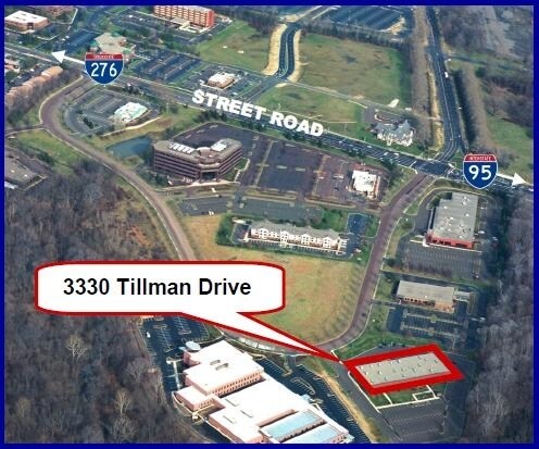 3330 Tillman Dr, Bensalem, PA à louer - Aérien - Image 2 de 6