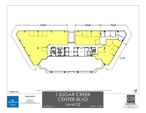 1 Sugar Creek Center Blvd, Sugar Land, TX à louer Plan d’étage- Image 1 de 1