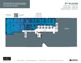 1100 Wayne Ave, Silver Spring, MD for lease Floor Plan- Image 2 of 2