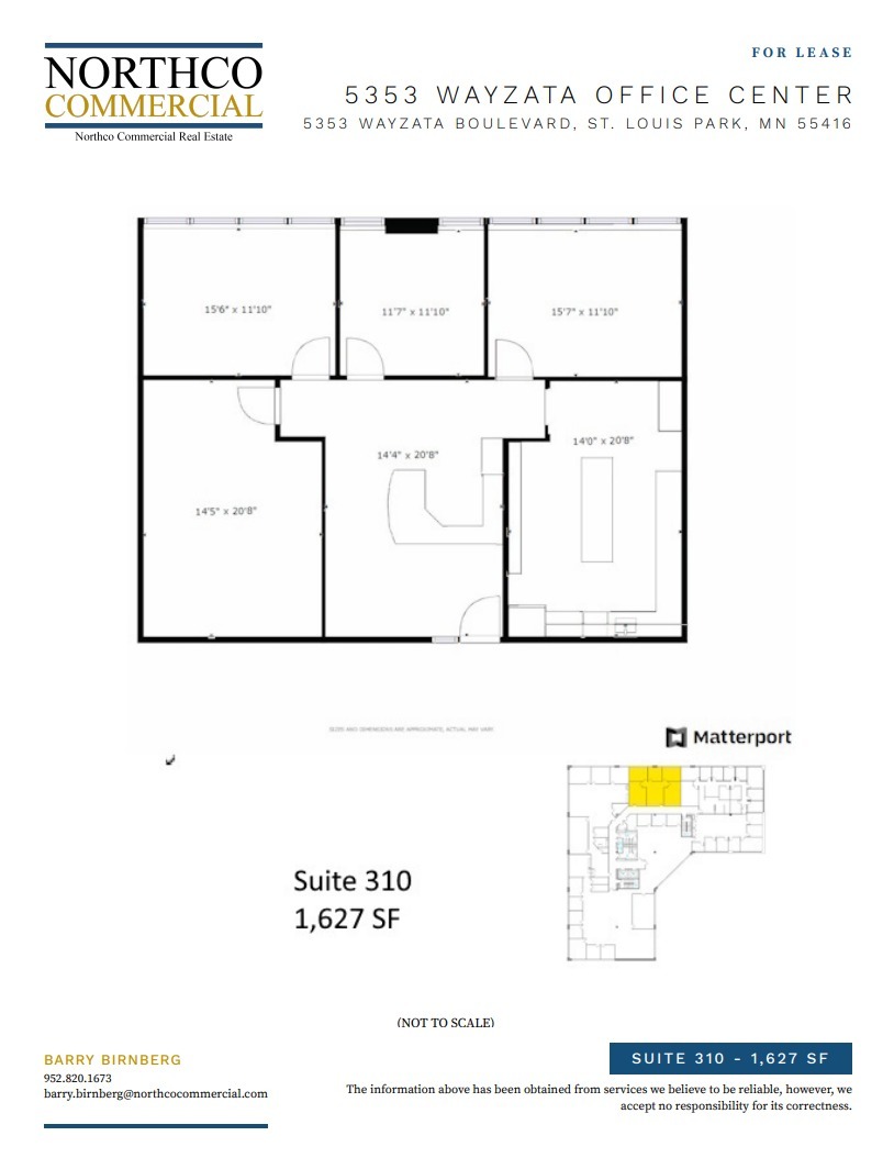 5353 Wayzata Blvd, Saint Louis Park, MN à louer Plan d  tage- Image 1 de 1