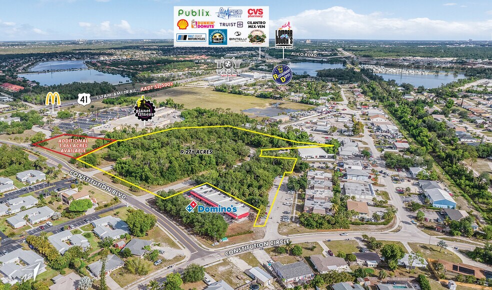 7015 Constitution Blvd, Fort Myers, FL à vendre - Aérien - Image 2 de 6