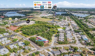 7015 Constitution Blvd, Fort Myers, FL - AÉRIEN  Vue de la carte - Image1