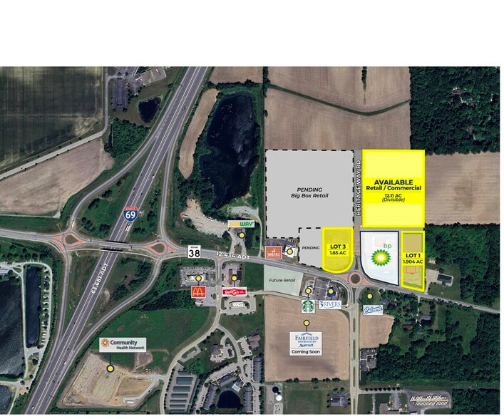 State Road 38 & Heritage Way, Pendleton, IN for lease - Building Photo - Image 2 of 9