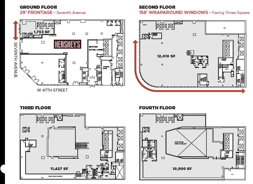 20 Times Sq, New York, NY for lease Floor Plan- Image 1 of 1