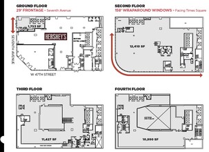 20 Times Sq, New York, NY for lease Floor Plan- Image 1 of 1