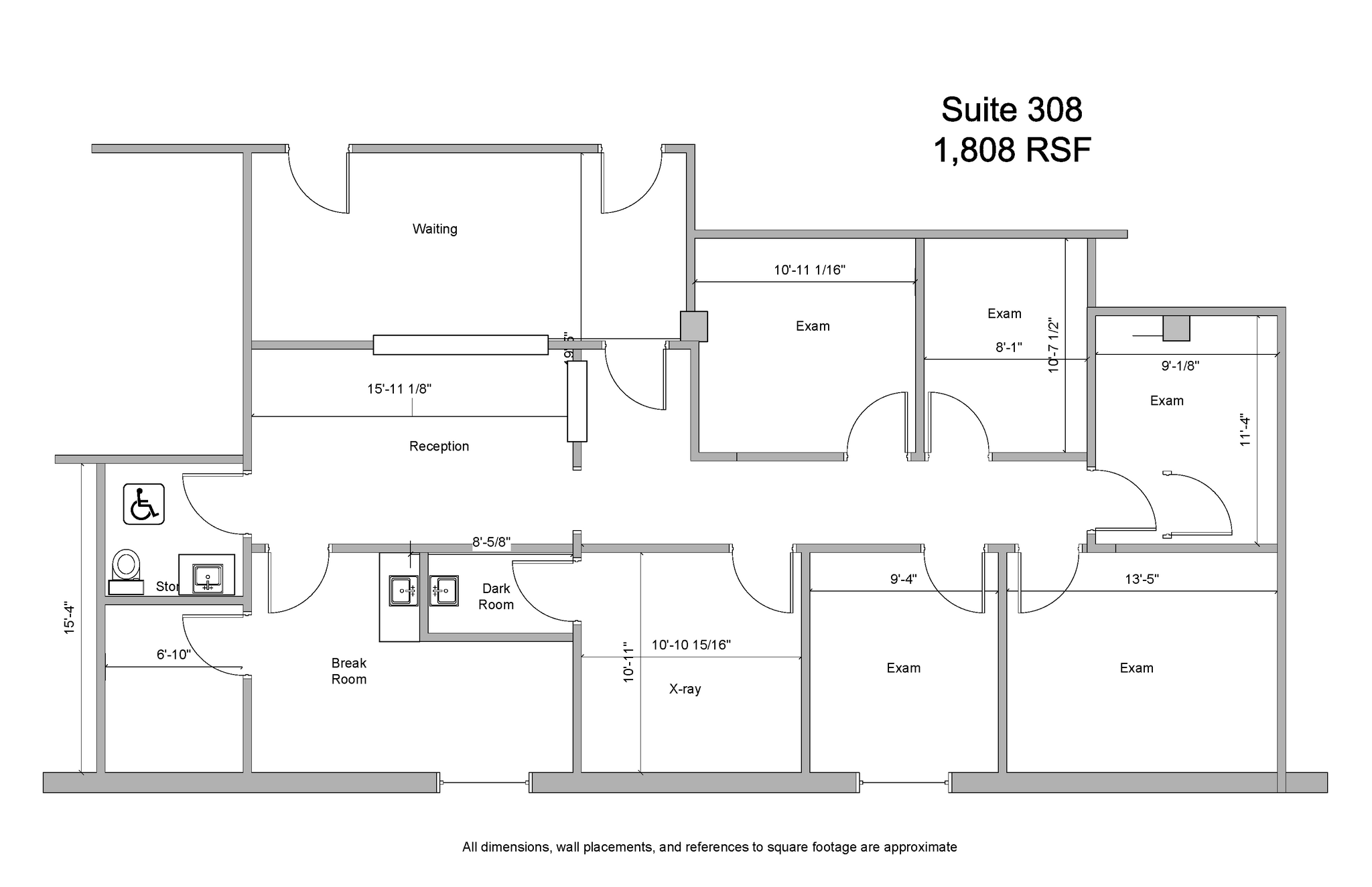 1440 W North Ave, Melrose Park, IL à louer Plan d  tage- Image 1 de 2