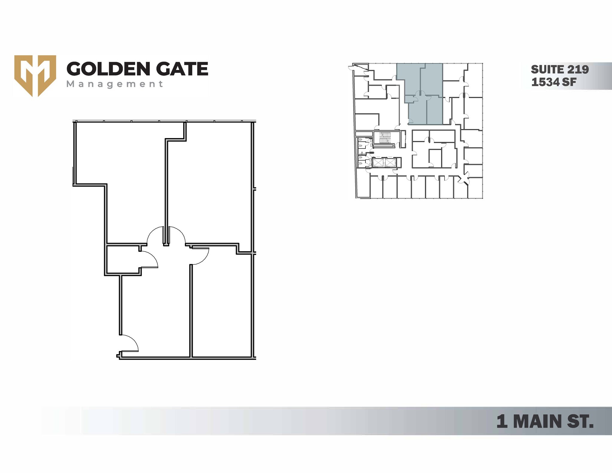 1 Main St, Eatontown, NJ for lease Site Plan- Image 1 of 1