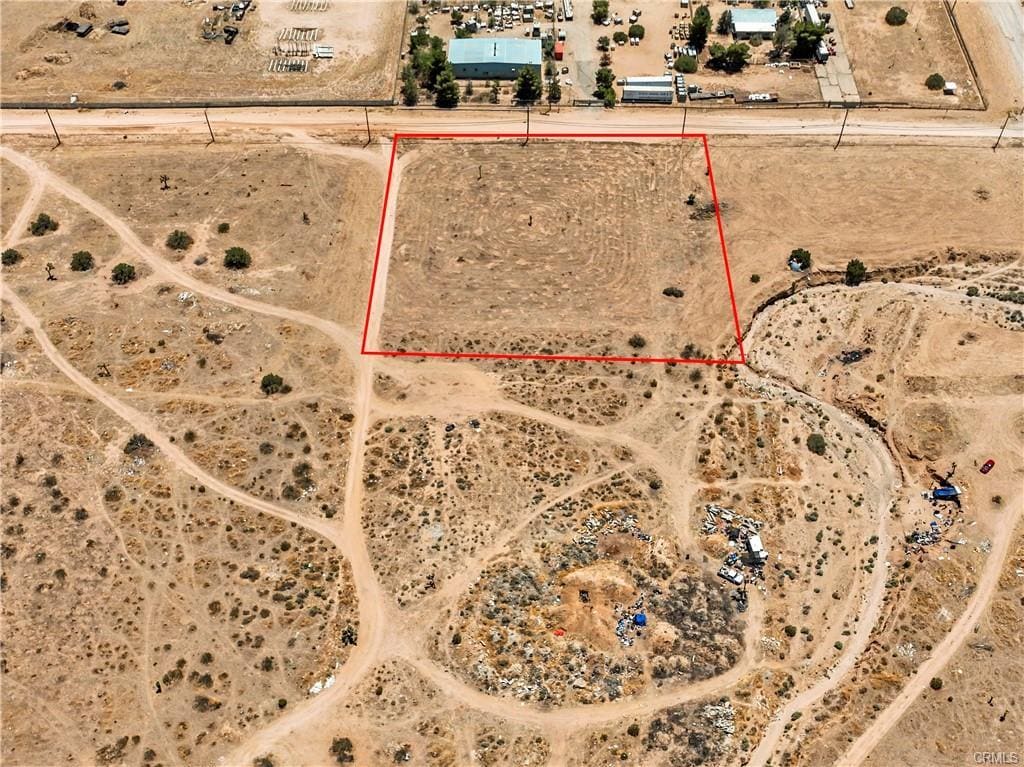 2.5 Acres Hercules St, Hesperia, CA for sale Aerial- Image 1 of 12