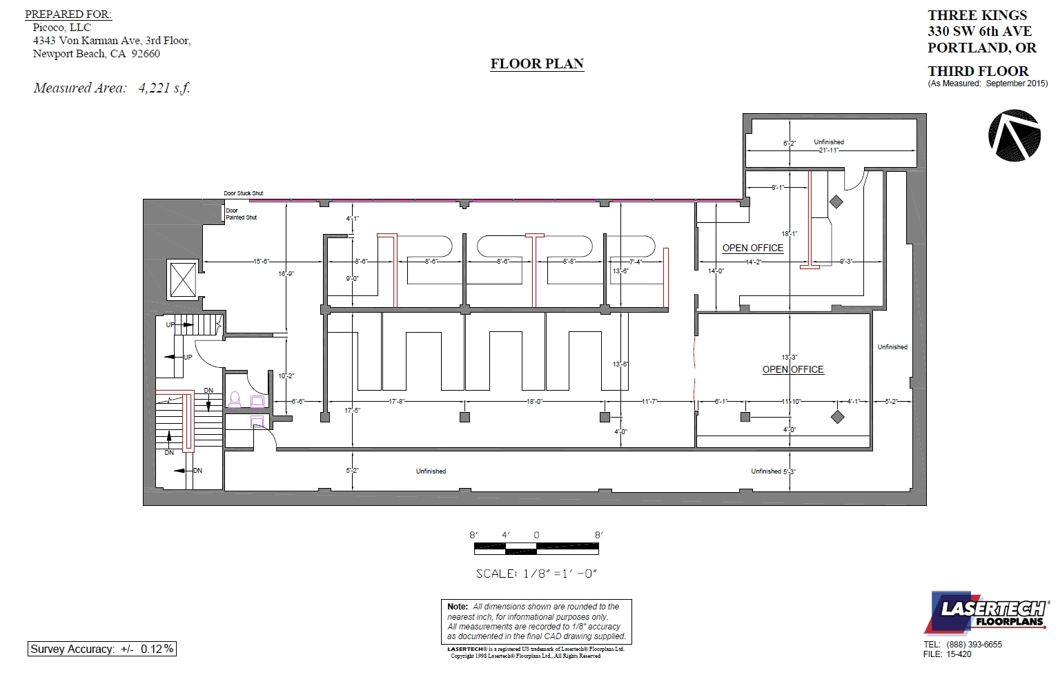 320 SW 6th Ave, Portland, OR for lease Floor Plan- Image 1 of 1