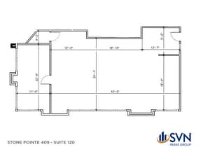 409 E Cook Rd, Fort Wayne, IN for lease Floor Plan- Image 1 of 1