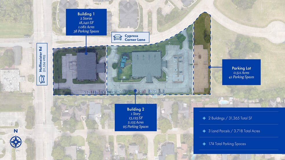 11820 Huffmeister Rd, Houston, TX à vendre - Photo du bâtiment - Image 2 de 4