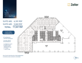 311 S Wacker Dr, Chicago, IL for lease Floor Plan- Image 1 of 1