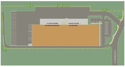 8681 W Washington St, Tolleson, AZ for lease Site Plan- Image 2 of 2